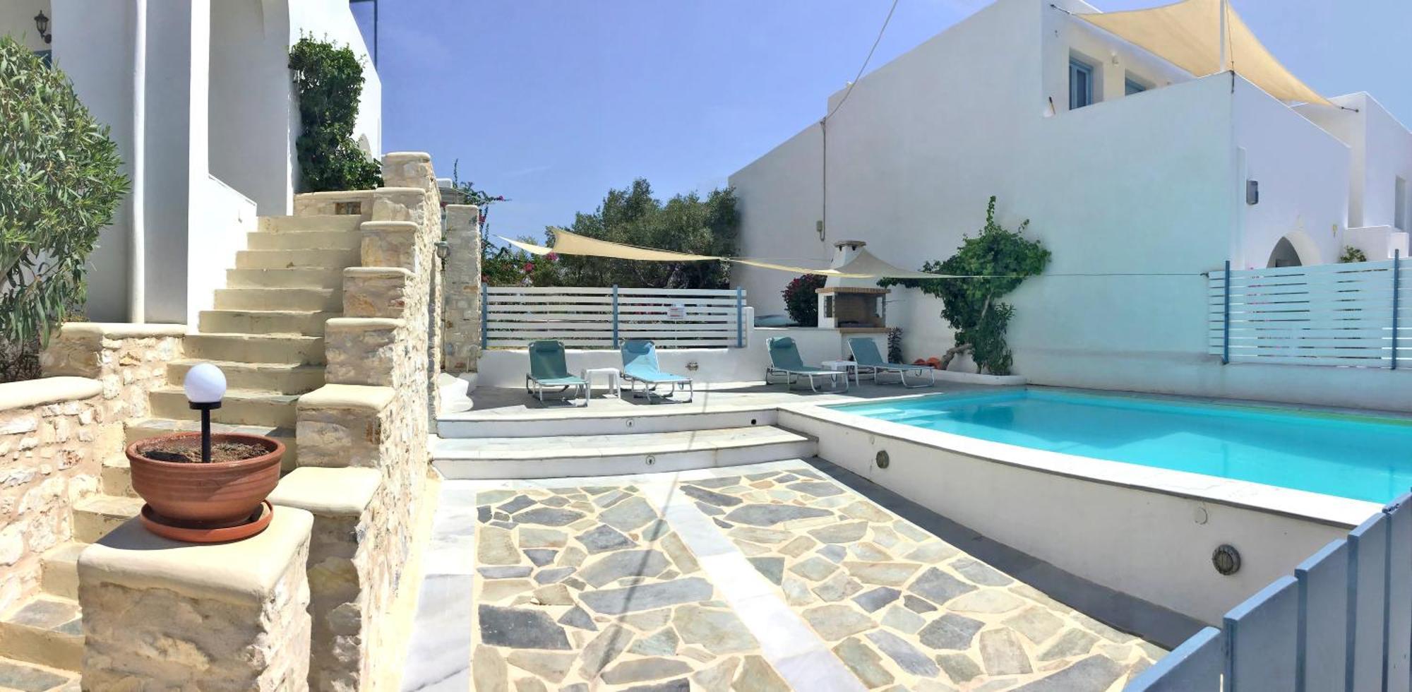 Villa Danae - Seaside Villa With Pool & Hot Tub Piso Livadi Extérieur photo